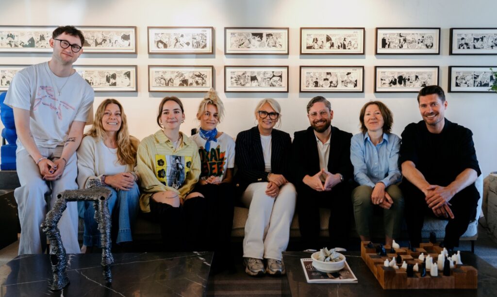 Representanter fra Rosser og Fundraising Norge bak Tomrom-kampanjen.